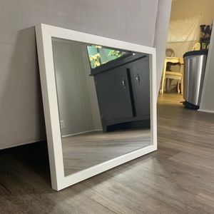 NEW White Modern Mirror
